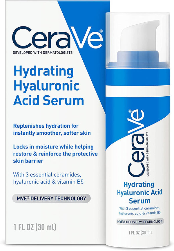 CeraVe Hydrating Hyaluronic Acid Serum with Vitamin B5