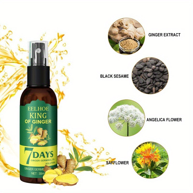 Ginger Hair Care Essential Oil Spray