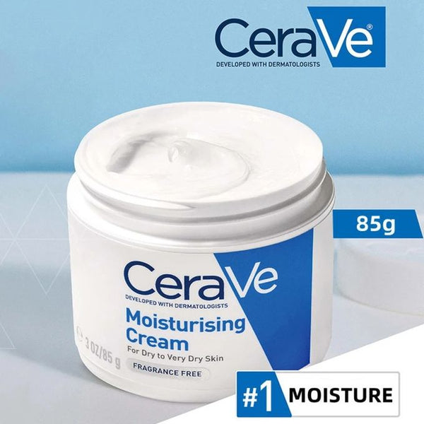 CeraVe Moisturizing Cream for Dry Skin - Oil Free and Non Greasy