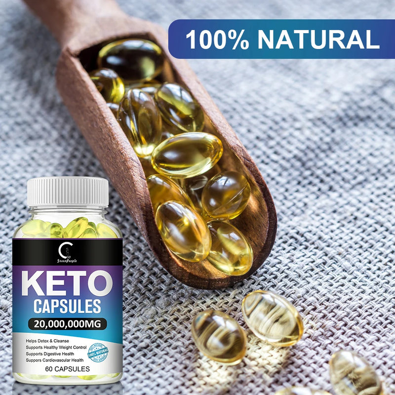 Keto Fat Burning Capsules For Weight Loss and Digestive Health