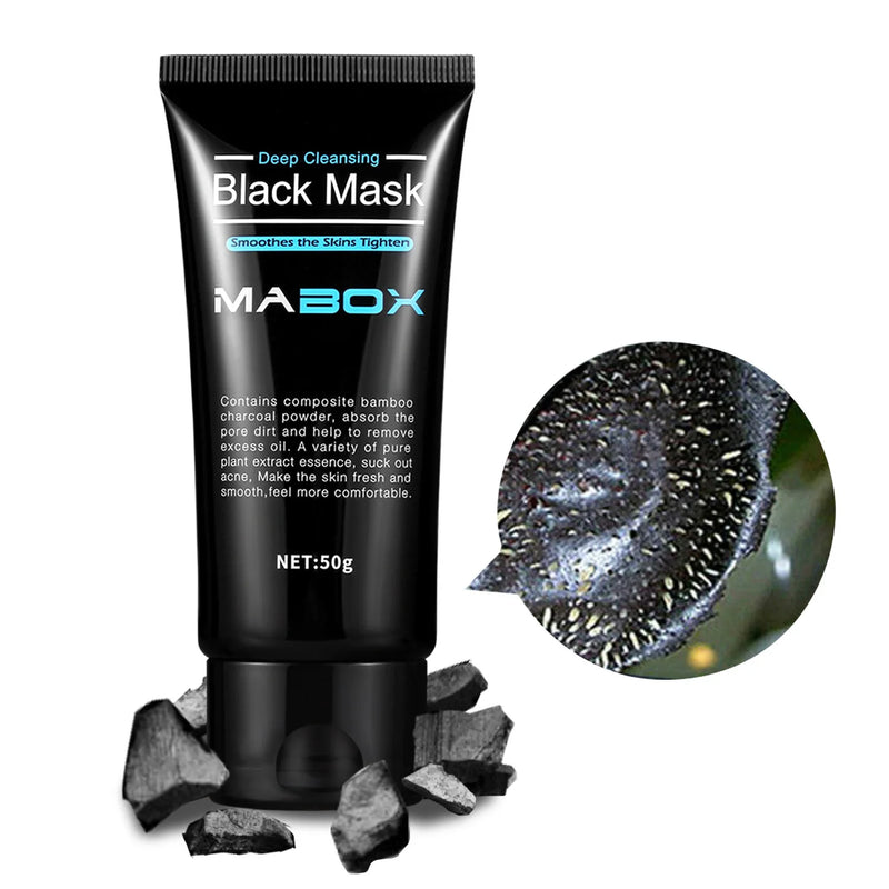 Deep Cleansing Blackhead Removal Bamboo Charcoal Black Mask