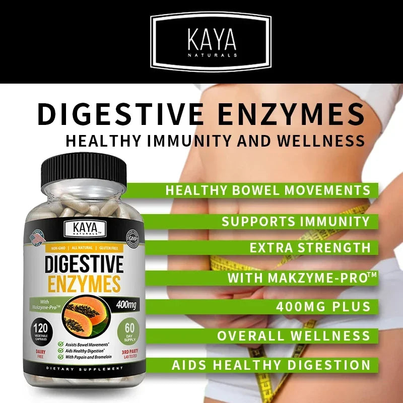 Digestive Enzyme Supplement for Healthy Digestion and Nutrient Absorption