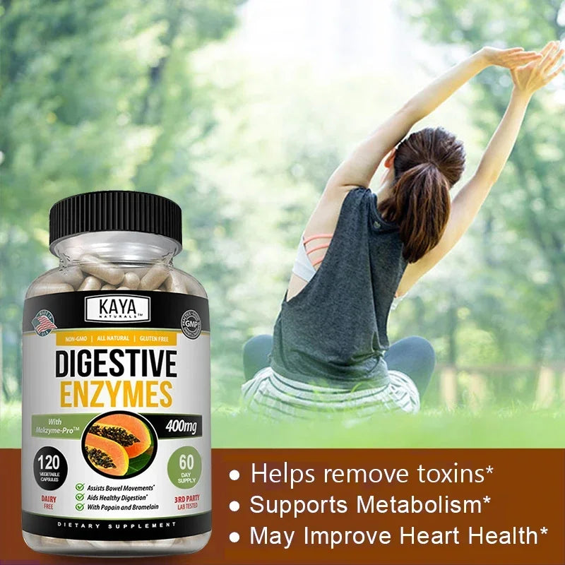 Digestive Enzyme Supplement for Healthy Digestion and Nutrient Absorption