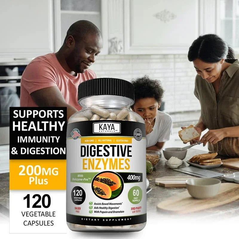 Digestive Enzyme Supplement for Healthy Digestion and Nutrient Absorption