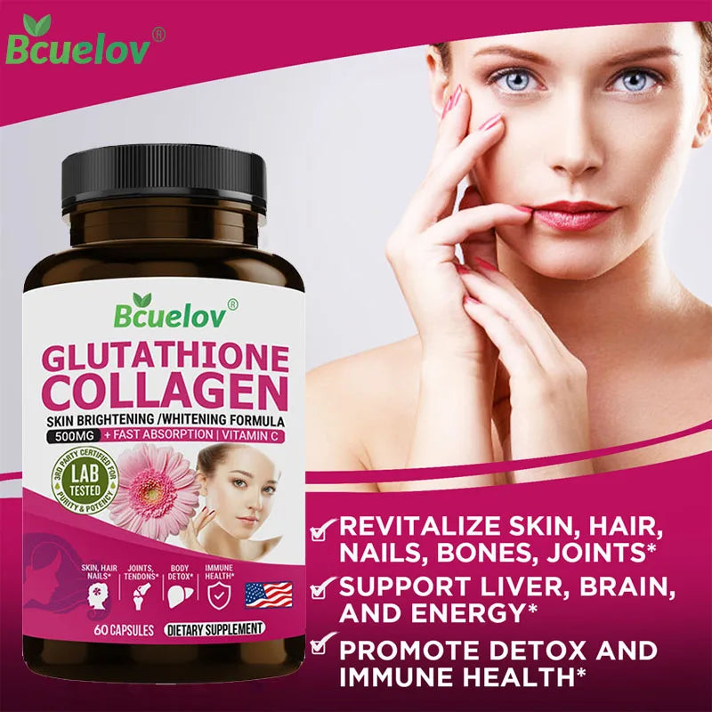 Glutathione Collagen Supplement - For Skin Whitening & Brightening