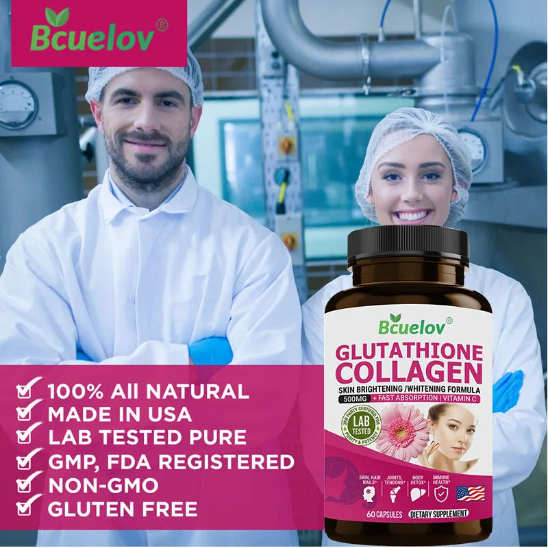 Glutathione Collagen Supplement - For Skin Whitening & Brightening