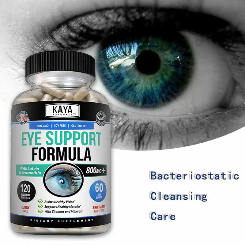 Eye Vitamin Supplement - for Vision Health, Eye Fatigue, Eyes Dryness, Wrinkles, Dark Circles, Puffiness & Anti Aging