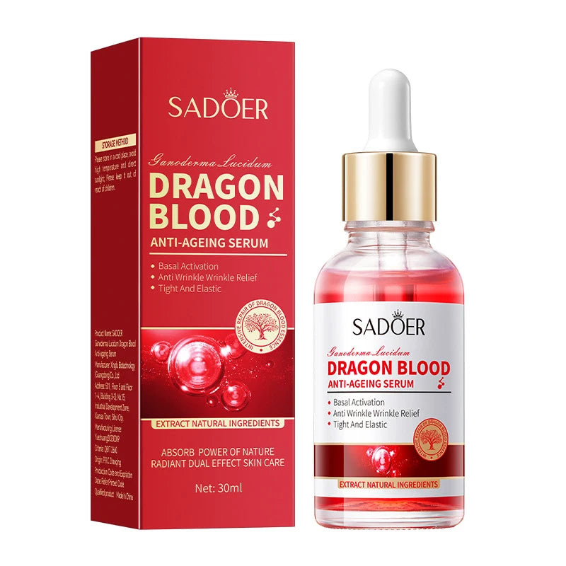 Dragon Blood Anti-Aging Facial Serum for Wrinkles, Fade Fine Lines, Moisturizing, Firming and Skin Roughness