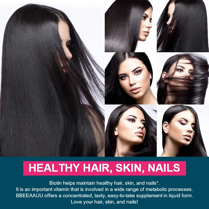 Biotin & Collagen for Hair Growth, Skin Repair and Nails