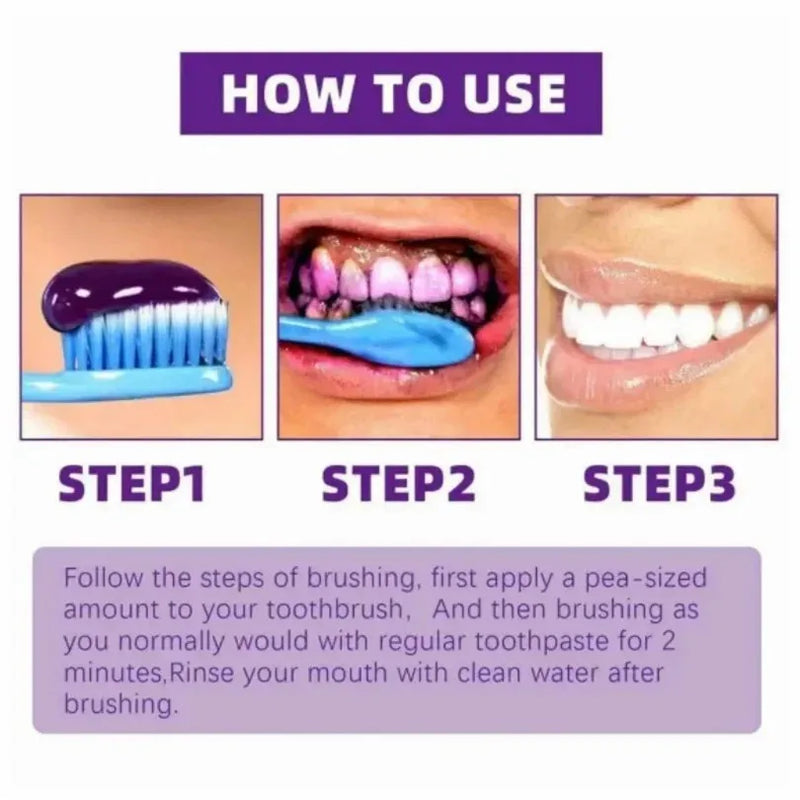 Hismile Toothpaste, Tooth Cleansing, Teeth Whitening Oral Dental Mousse Toothpaste