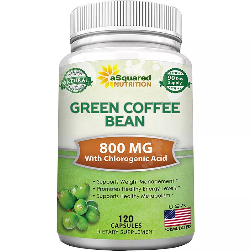 Natural Coffee Bean Extract For Weight Loss, Fat Burn, Clean Colon and Detoxification