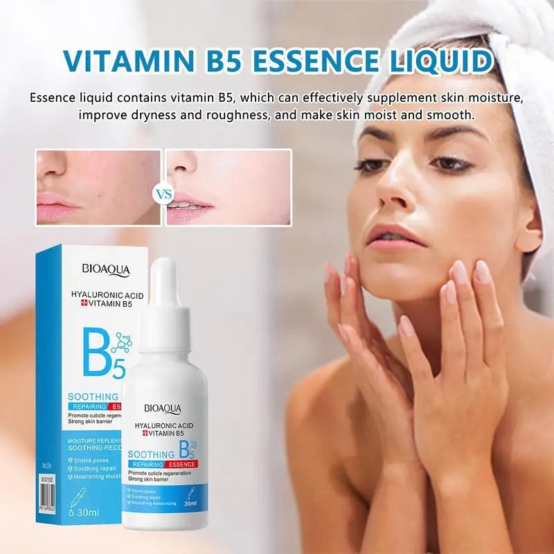 Hyaluronic Acid and Vitamin B5 Serum for Face Repairing & Moisturizing