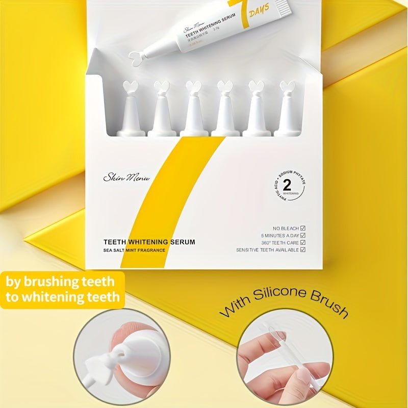 Teeth Whitening and Brightening Serum - 7pcs