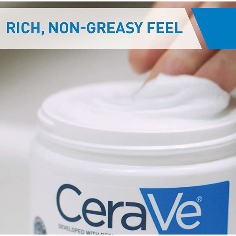 CeraVe Moisturizing Cream for Dry Skin - Oil Free and Non Greasy