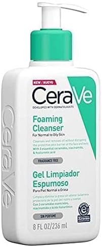 Cerave Foaming Cleanser For Normal To Oily Skin