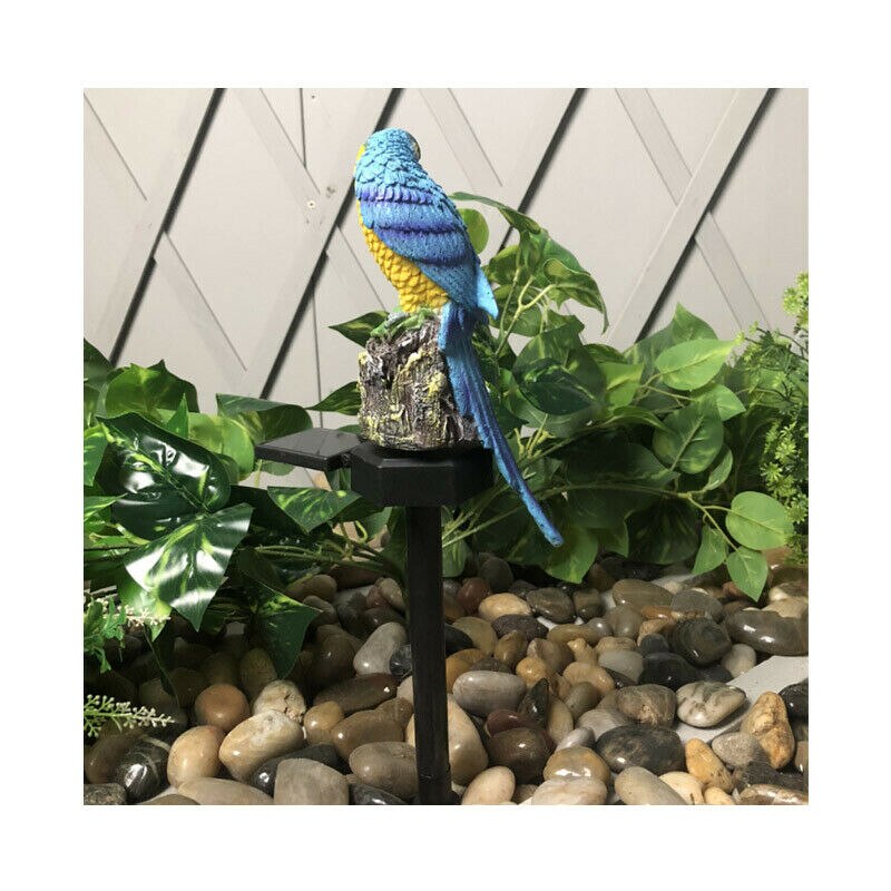 Solar Power LED Parrot Lawn Light Garden - Thal Lifestyle