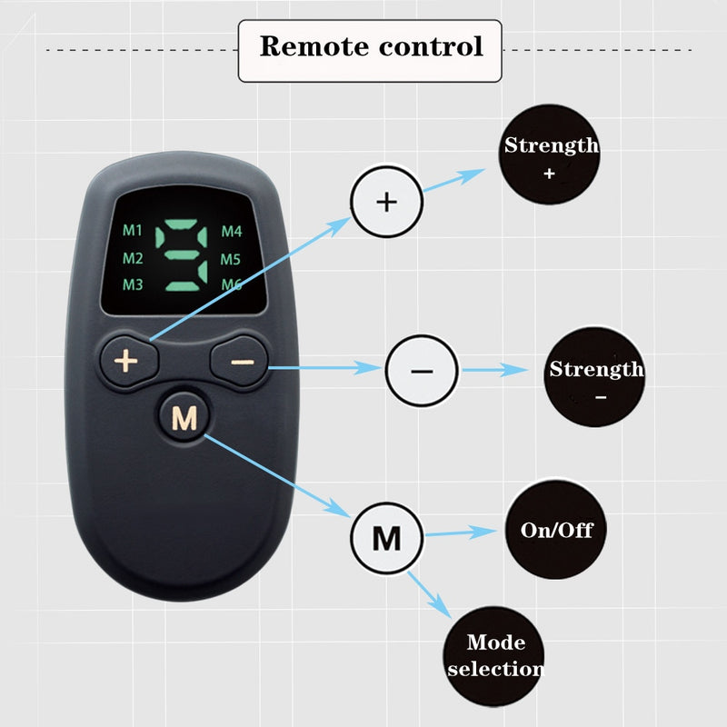 Electric Intelligent EMS Foot Massage Pulse - Thal Lifestyle