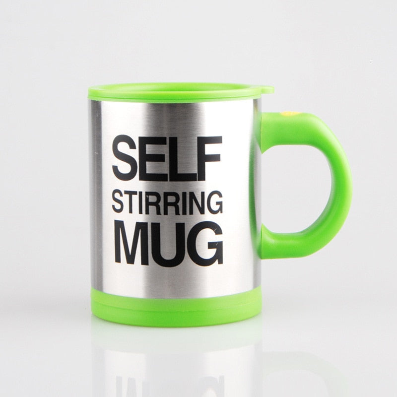 Self Stirring Mug Stainless Steel mix Coffee - Thal Lifestyle