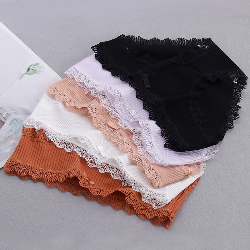 5PCS Super soft Sexy Cotton Panties - Thal Lifestyle