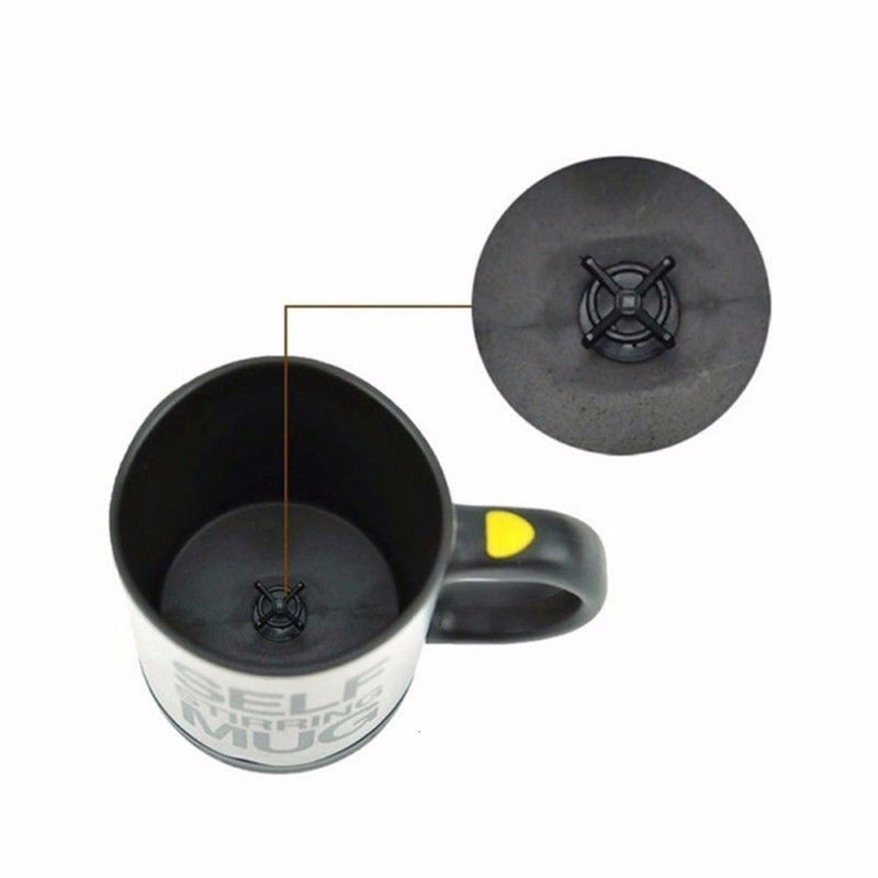 Self Stirring Mug Stainless Steel mix Coffee - Thal Lifestyle