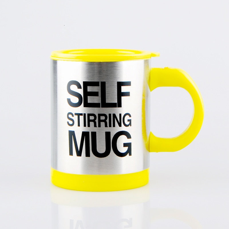 Self Stirring Mug Stainless Steel mix Coffee - Thal Lifestyle