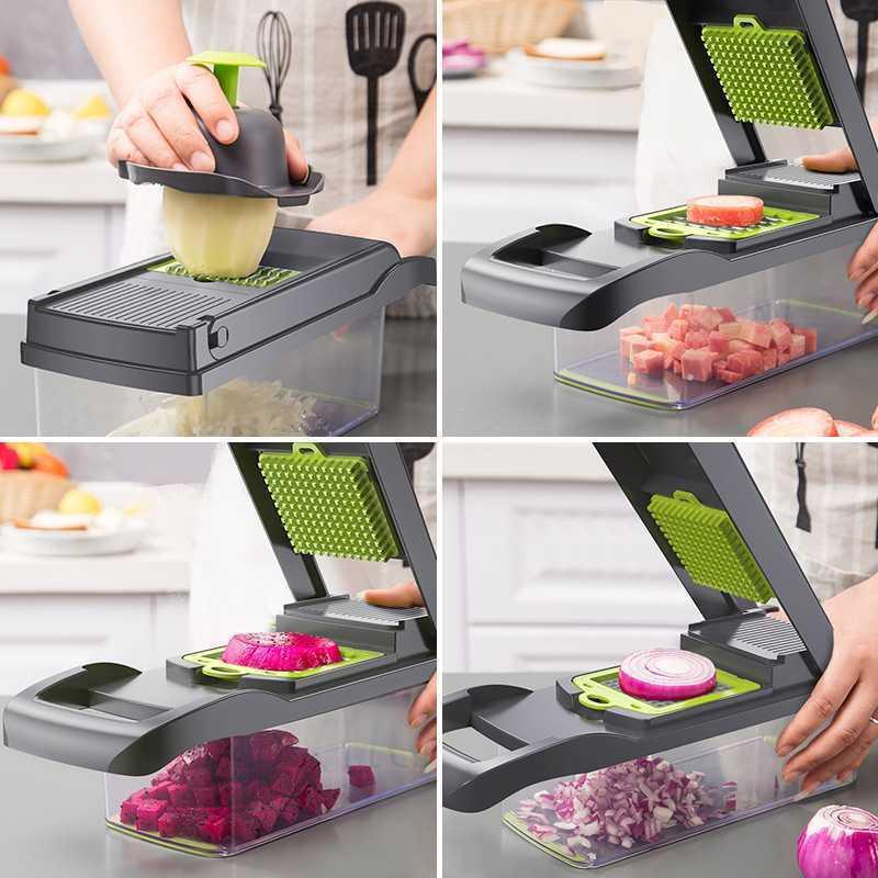 12 in 1 Multifunctional Vegetable Slicer & Cutter - Thal Lifestyle