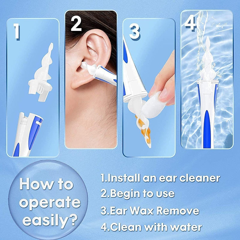 Ear Wax Cleaning Kit with 16 Replacement Heads - Thal Lifestyle