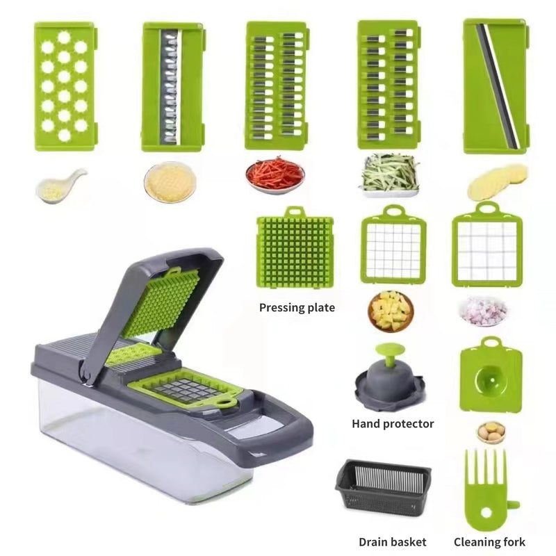 12 in 1 Multifunctional Vegetable Slicer & Cutter - Thal Lifestyle