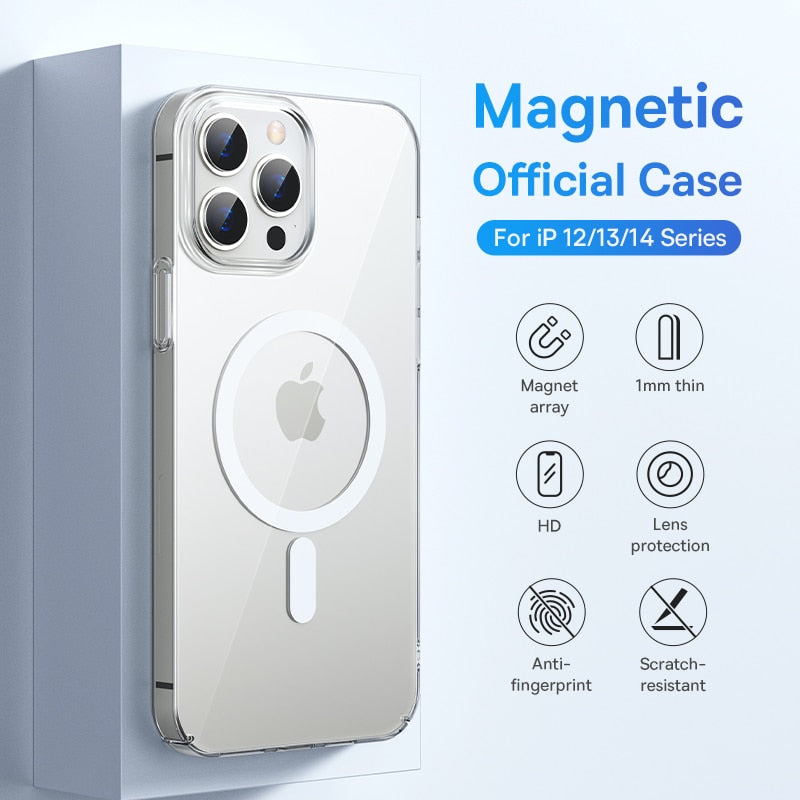 Transparent Magnetic iPhone Case - Thal Lifestyle