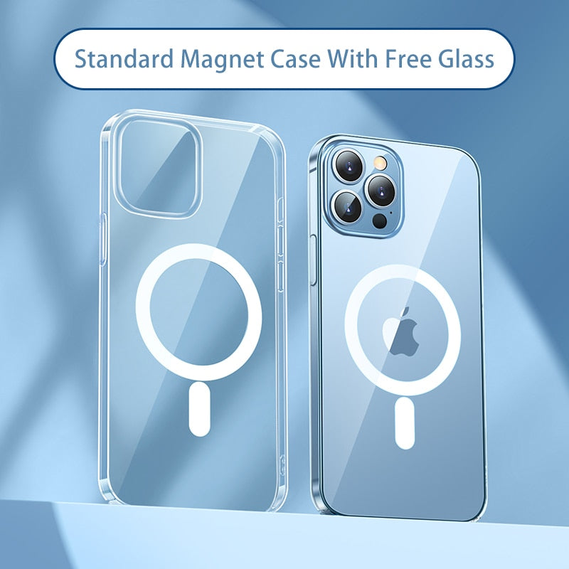 Transparent Magnetic iPhone Case - Thal Lifestyle