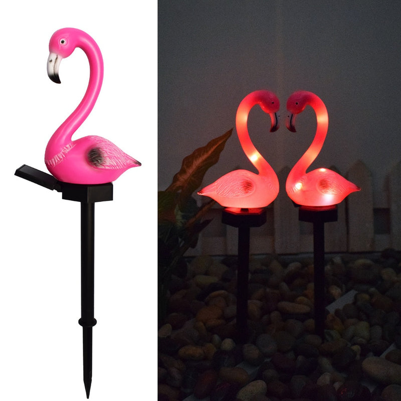 LED Lawn Solar Flamingo Lamp Outdoor Solar - Thal Lifestyle